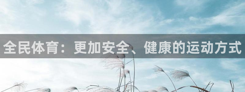 oety欧亿体育官网下载招商电话：全民体育：更加安全、健康的